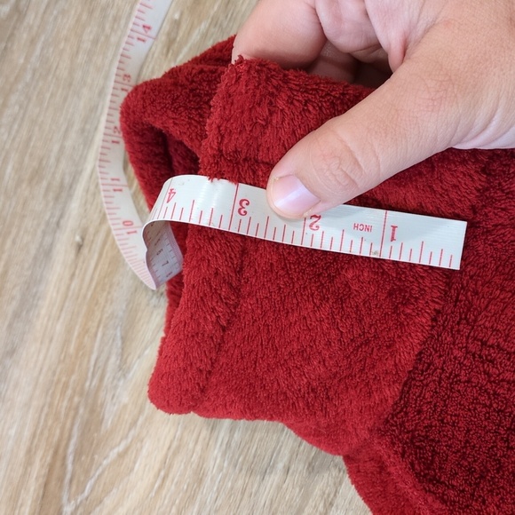 😍❤️ Patagonia Red Fleece Pullover Sweater Women's size Small 😍❤️ - Picture 9 of 11